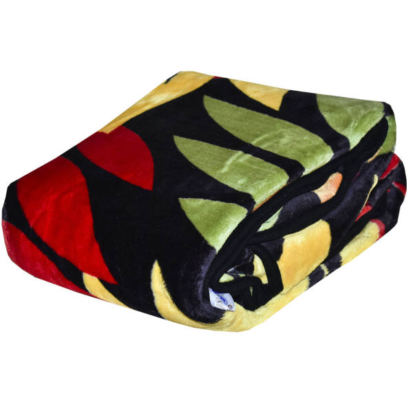 Couverture Golbaft Iranienne pour Lit Une Place 220×160 cm Feuilles