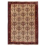 Tapis Persan Fait Main avec Couleur Crème