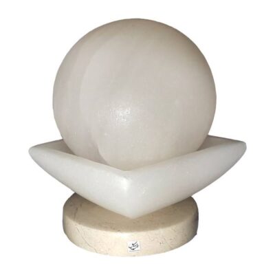 Lampe globe de sel persane – design Mahtab fait main