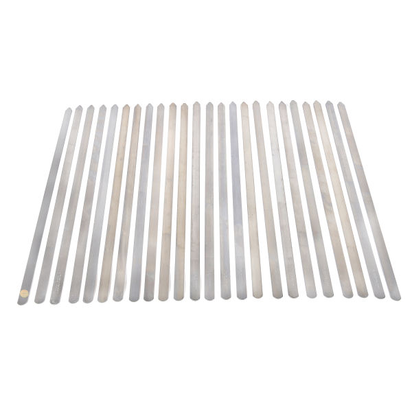 Ensemble de Vingt-Quatre Brochettes en Acier (65 cm) pour Kabob Koobideh, Adana, Kofta et Grillades