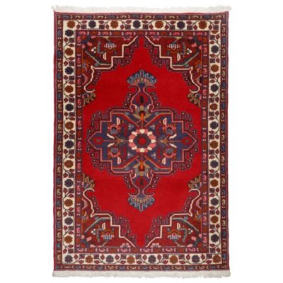 Tapis de prière persan authentique noué à la main et luxueux Sajada Negar