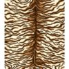 Couverture Golbaft Persane pour Lit Deux Places 220x240 cm Tigre