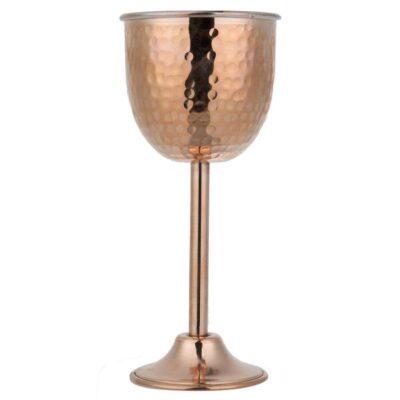 Verre à vin en cuivre persan martelé – Modèle Azin