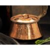 Marmite en cuivre persan - Style de cuisson martelé traditionnel Ahmadi