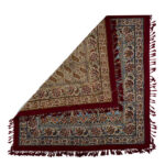 Nappe Persane : Impression Traditionnelle Kalamkari d’Isfahan Bloc Atriyan I