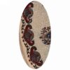 Nappe Persane : Impression Traditionnelle Kalamkari d'Isfahan Bloc Khorshidi