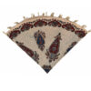 Nappe Persane : Impression Traditionnelle Kalamkari d'Isfahan Bloc Khorshidi