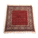 Nappe Persane : Impression Traditionnelle Kalamkari d’Isfahan Bloc Jaune