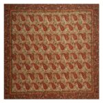 Nappe de Termeh Luxe avec Motif Paisley Persan Kajrah