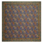 Nappe de Termeh Luxe avec Motif Paisley Persan Kajrah II