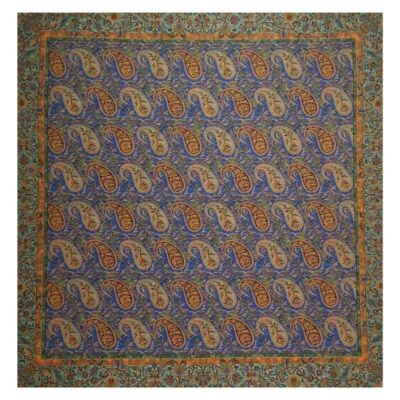 Nappe de Termeh Luxe avec Motif Paisley Persan Kajrah II