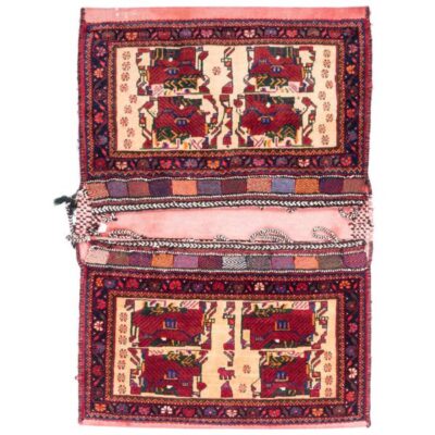 Sacoche de selle persane vintage – Tissée à la main & d’occasion Tōbrag 102273