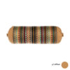 Traversin Cylindrique Traditionnel Persan avec Tissu Élégant Jajim