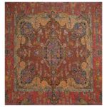 Nappe Termeh de Yazd Luxueuse avec Motif Floral Kourosh