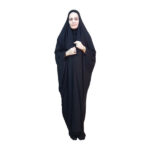 Tchador noir islamique arabe Hijab pour femmes et prière – Super Hijab