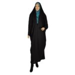 Tchador noir islamique arabe Hijab pour femmes et prière – Hadis