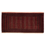 Tapis Persan Fait Main Tribal Intriqué en Laine Inour