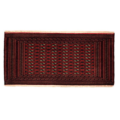 Tapis Persan Fait Main Tribal Intriqué en Laine Inour