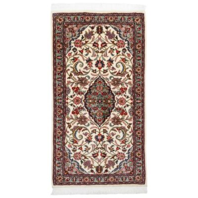 Tapis Persan en Laine Fait Main avec Design Médaillon Lachak