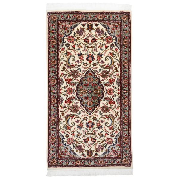 Tapis Persan en Laine Fait Main avec Design Médaillon Lachak