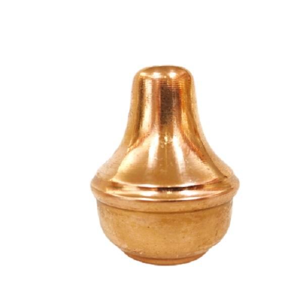 Ensemble de 2 salières et poivrières en cuivre persan Poire en or