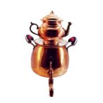 Samovar en Cuivre Persan pour Cuisinière avec Théière 3 L