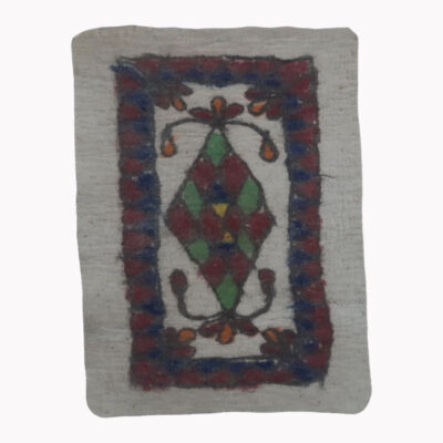Tapis en feutre de laine persan 100% naturel et fait main Nila