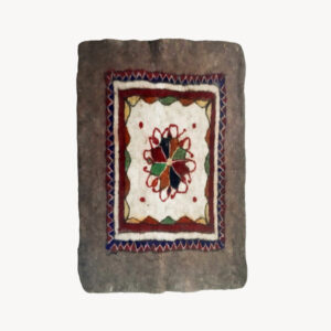 Tapis en feutre de laine persan 100% naturel et fait main Tb301