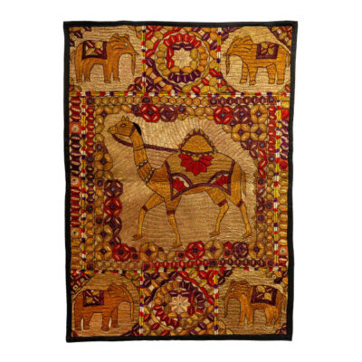 Nappe Brodée à la Main Modèle Animaux