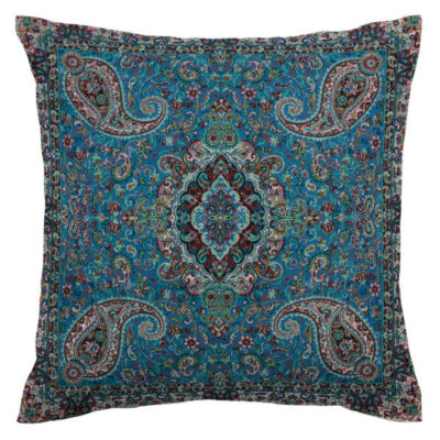 Coussin en Termeh Persan – Modèle Kaveh | Textile persan fait main
