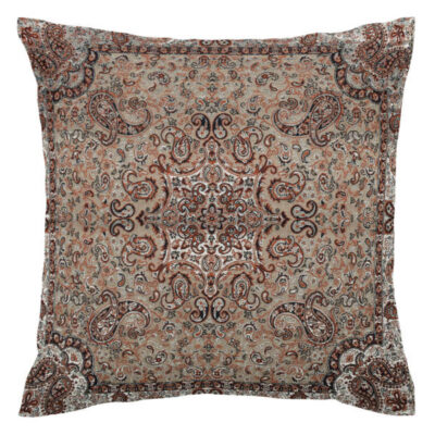 Coussin en Termeh Persan – Modèle Mahshid | Design traditionnel tissé à la main