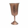Verre à vin en cuivre persan martelé - Modèle Aseman
