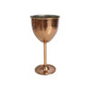 Verre à vin en cuivre persan martelé - Modèle Sama
