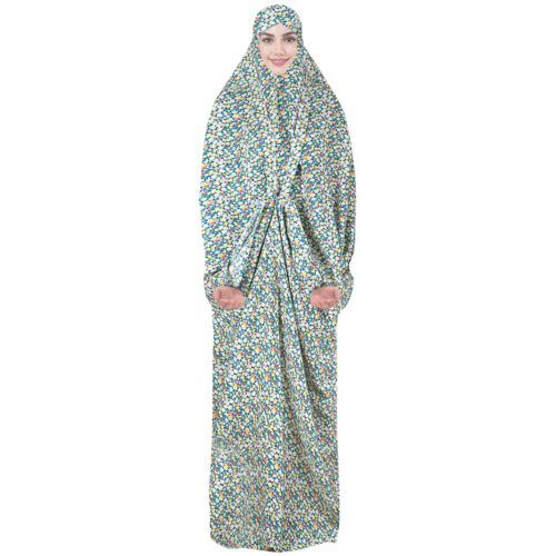 Tchador Islamique de Prière pour Femmes – Tchador de Prière en Vert
