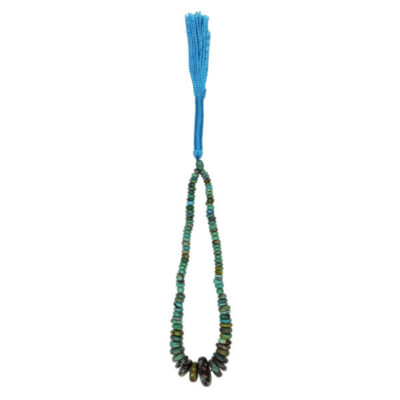 Chapelet en turquoise de Neyshabur : 101 perles de prière artisanales