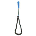 Chapelet en turquoise de Neyshabur : 33 perles de prière artisanales Zahiri