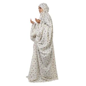 Tchador Islamique de Namaz avec Manches pour Femmes Idéal pour la Prière – Elbn