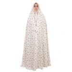 Tchador Islamique de Prière pour Femmes Idéal pour la Prière – Blanc