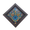 Carreau en céramique persane décoratif encadré – Simorgh