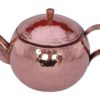 Théière persane en cuivre faite main et martelée Violette