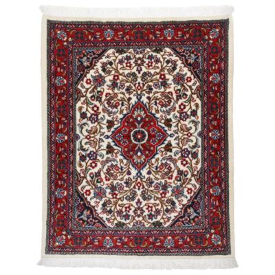 Tapis Persan en Laine Fait Main avec Design Médaillon Toranj