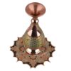 Vase décoratif en cuivre persan fait main avec marqueterie Khatamkari Art Ch20