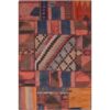 Tapis Kilim patchwork persan tissé à la main Milani