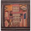 Tapis Kilim patchwork persan tissé à la main Aram