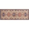 Tapis patchwork noué à la main persan vintage Harat