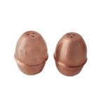 Ensemble de 2 salières et poivrières en cuivre persan Œuf