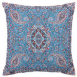 Coussin en Termeh Persan – Modèle Salar | Coussin en soie orné