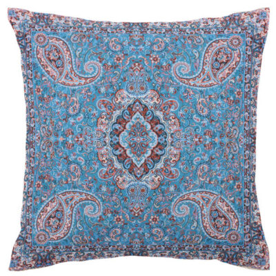 Coussin en Termeh Persan – Modèle Salar | Coussin en soie orné