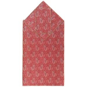 Tapis de prière en Termeh persan de luxe, Sajada rose islamique