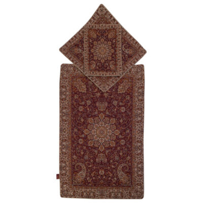 Tapis de prière en Termeh persan de luxe, Sajada islamique
